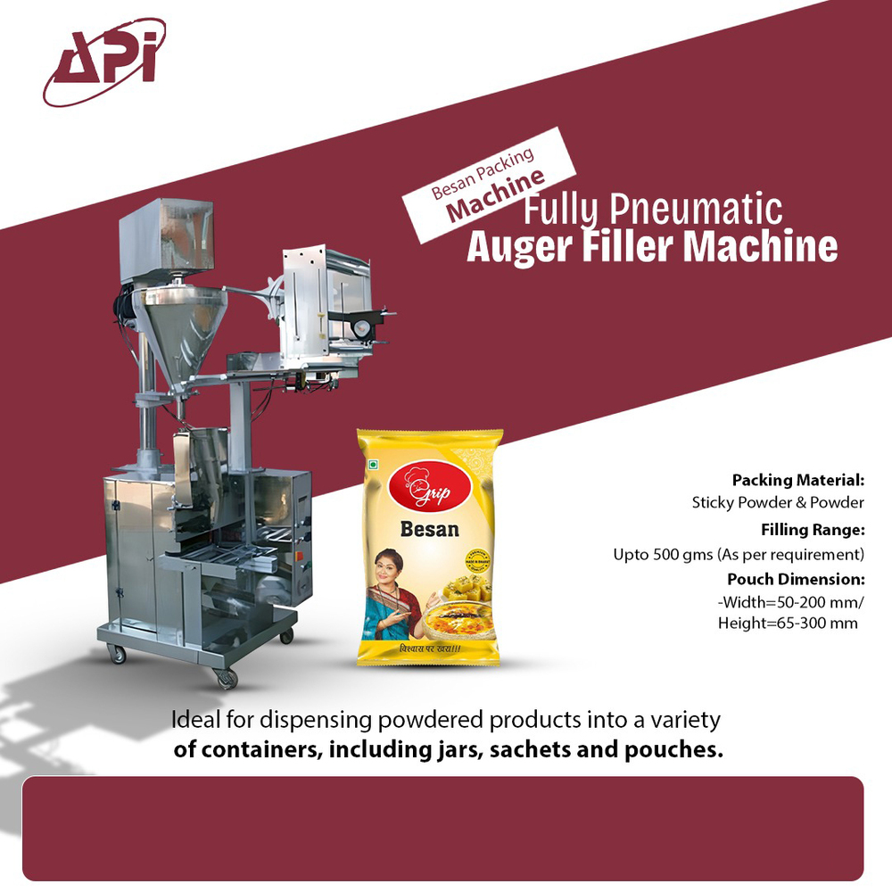 Fully Pneumatic Auger Filler Machine