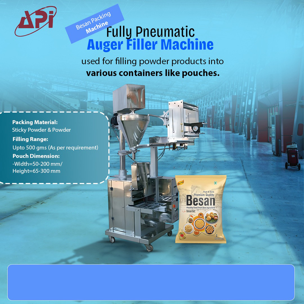 Fully Pneumatic Auger Filler Machine