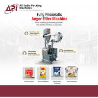 Fully Pneumatic Auger Filler Machine