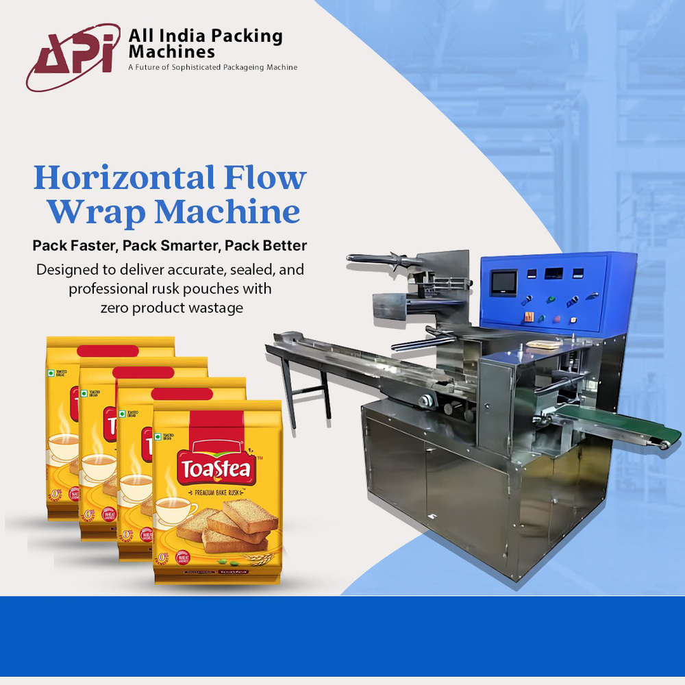 Horizontal Flow Wrap Machine