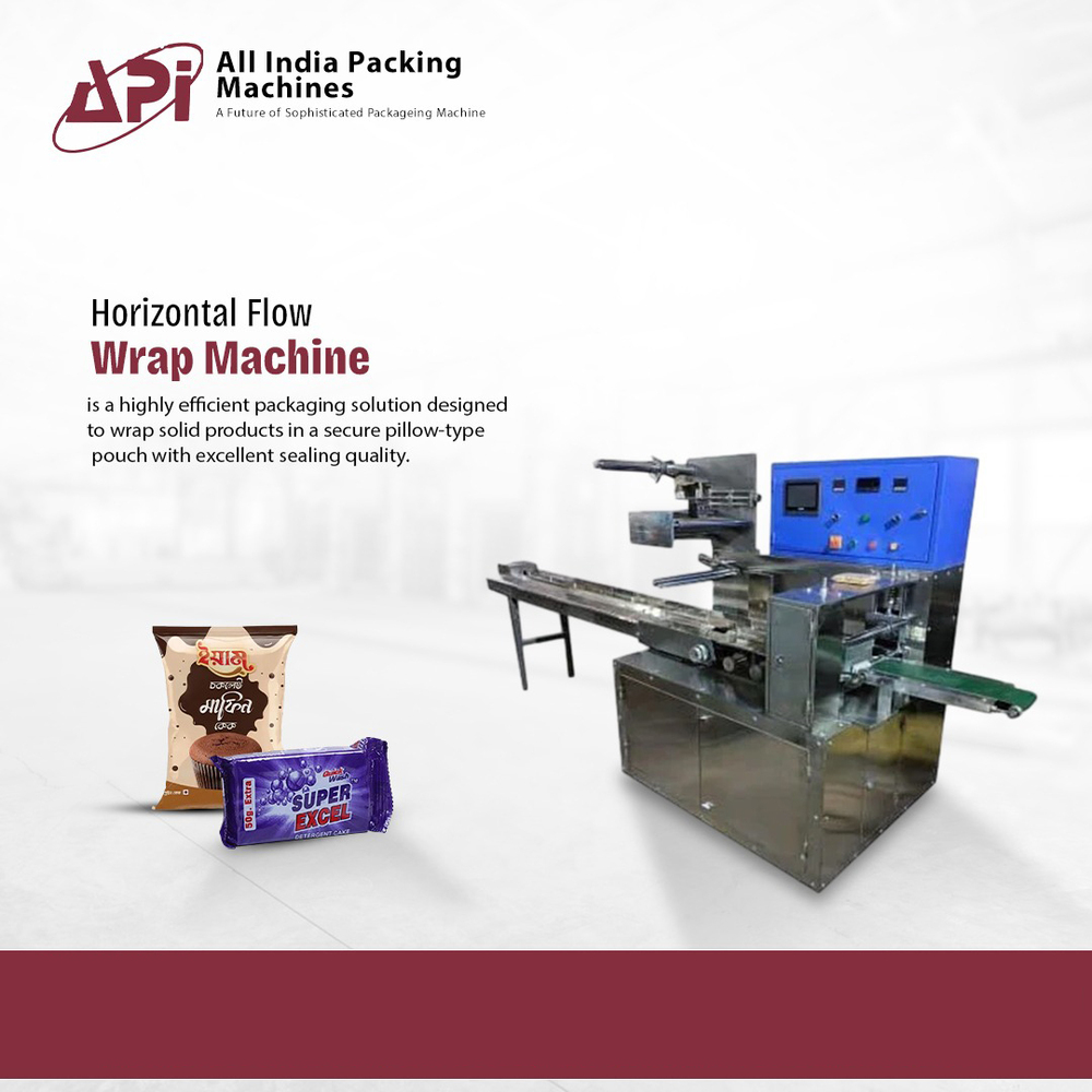 Horizontal Flow Wrap Machine