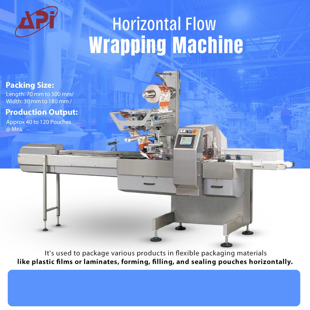 Horizontal Flow Wrapping Machine - Automatic Grade: Semi-automatic