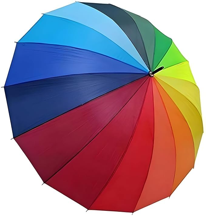 75 Cm Rainbow Umbrella