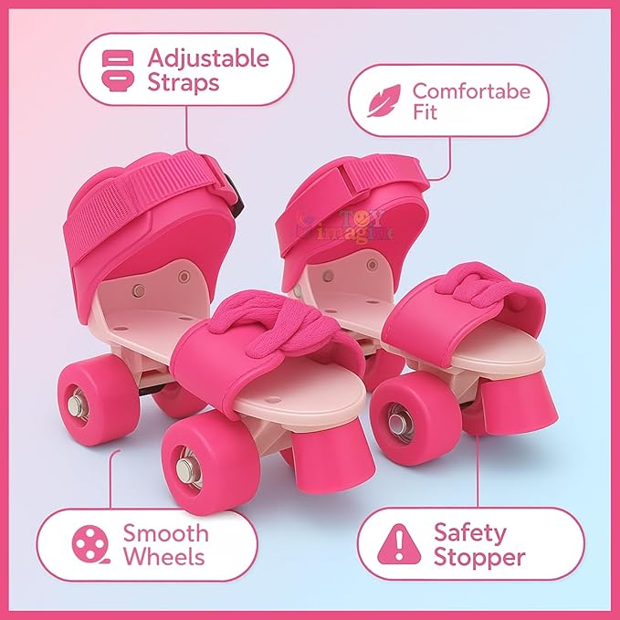  Adjustable Inline Roller Skates for Kids 