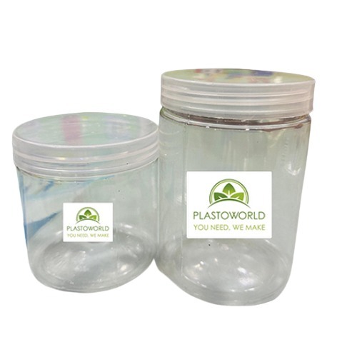 100 MM Round PET Jar