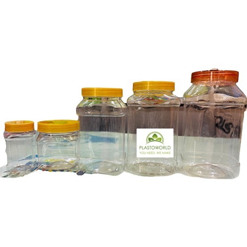 Square PET Jar