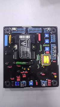 Earthmoving Machine Avr Card - Color: Black