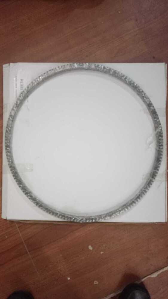 Earthmoving Machine Flywheel Ring Gear - Color: Silver