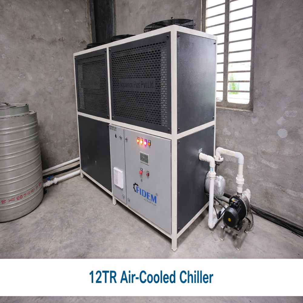 12 TR air-cooled chiller