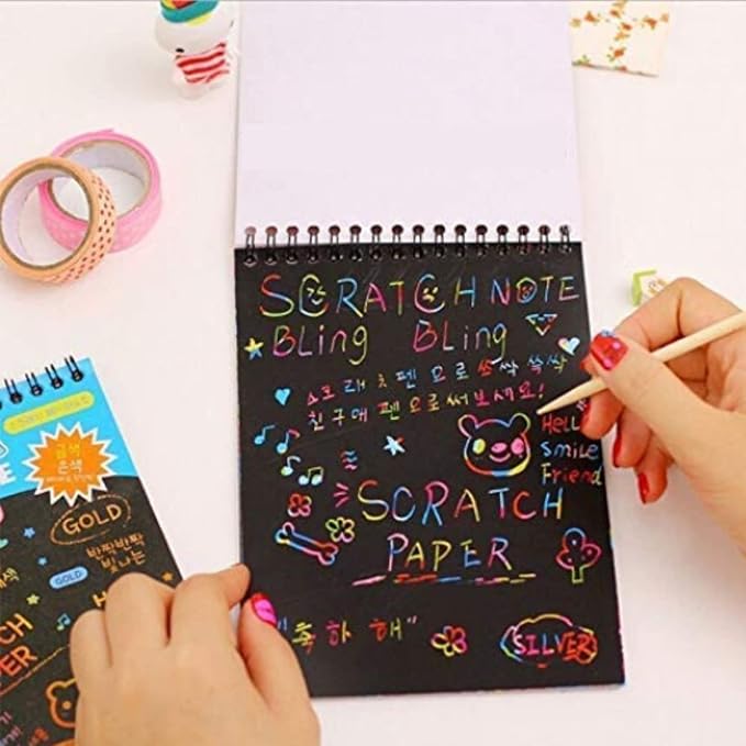 Scratch Book For Kids
