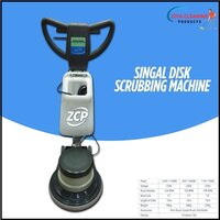 Singal Disck Scrubbing Machine