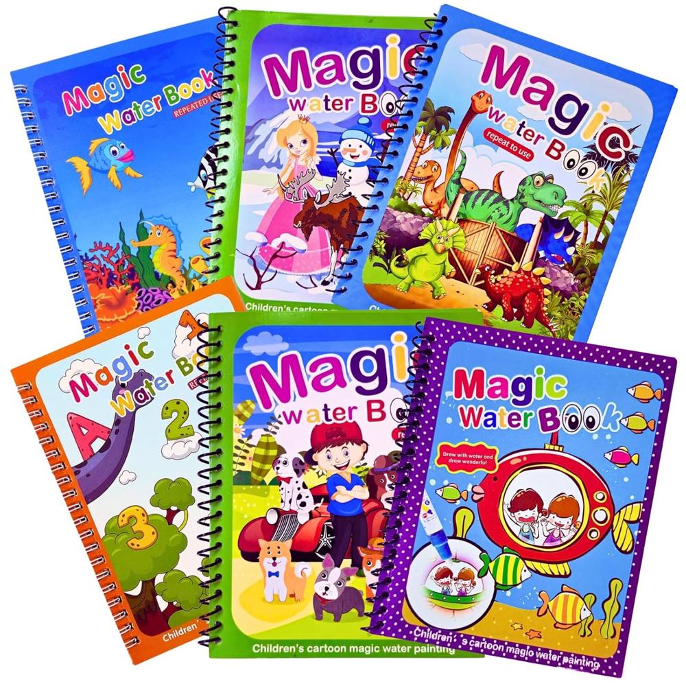 Magic Water Painting Book For Kids - Application: Home