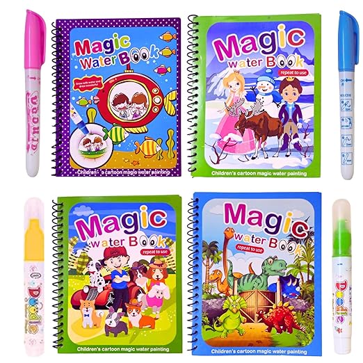  Magic Water Painting Book for Kids