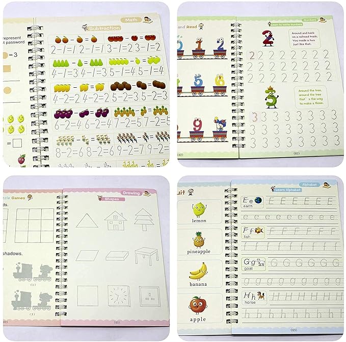  Magic Water Painting Book for Kids