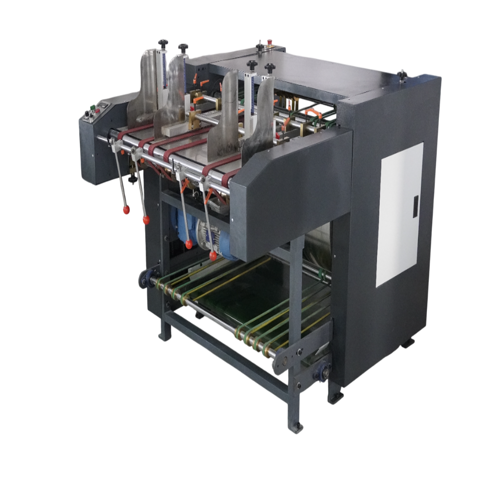 Automatic V Grooving Machine - Color: Blue & Gray