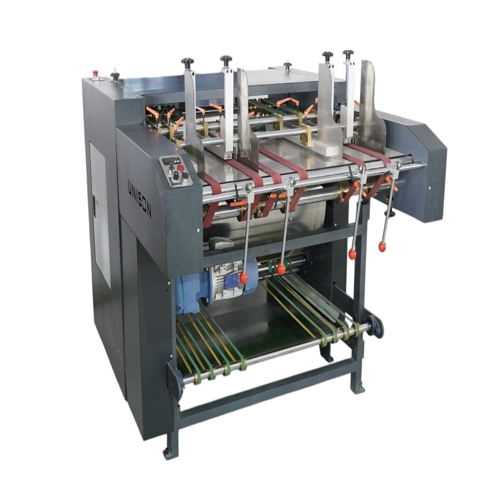 Automatic V Grooving Machine - Color: Blue & Gray
