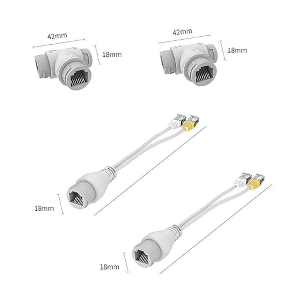 PoE Multiplexer Combiner Splitter Adapter Ethernet Splitter