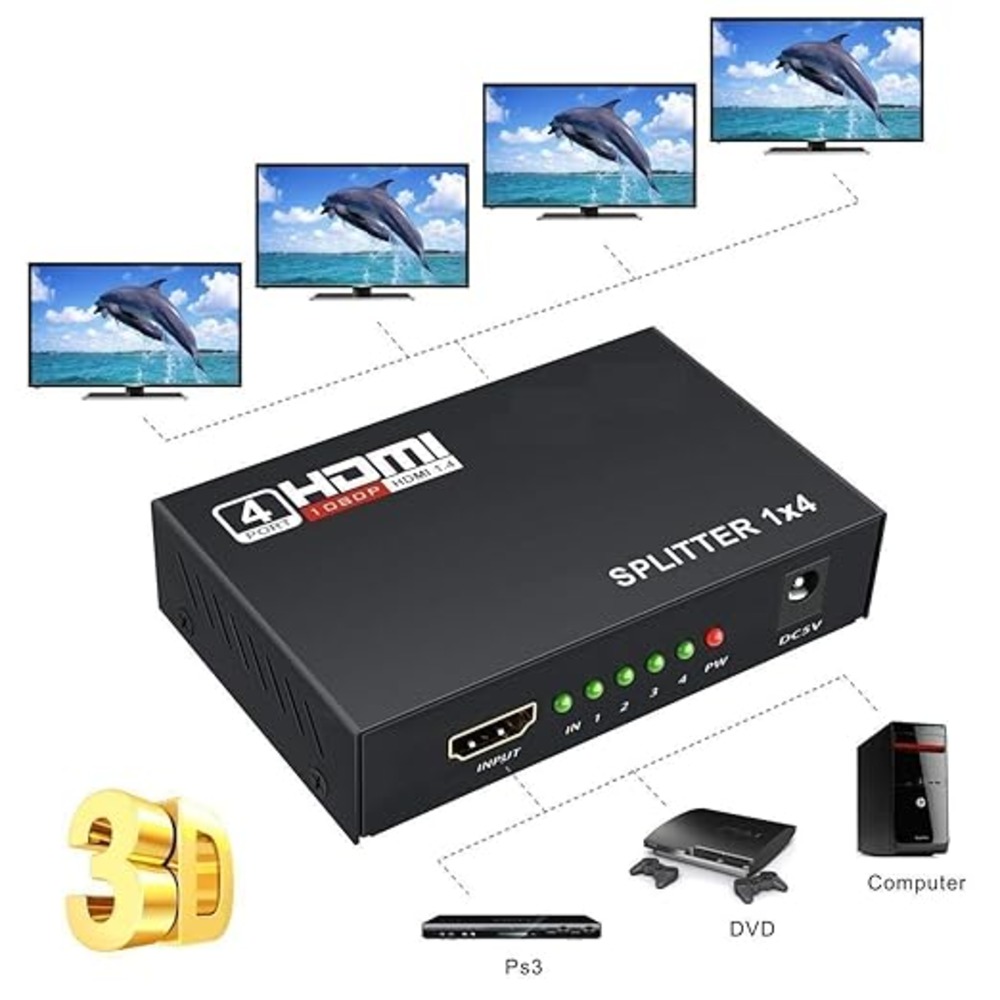 Hdmi Splitter 1x4