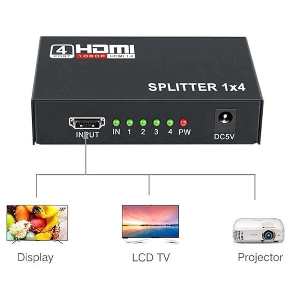 Hdmi Splitter 1x4