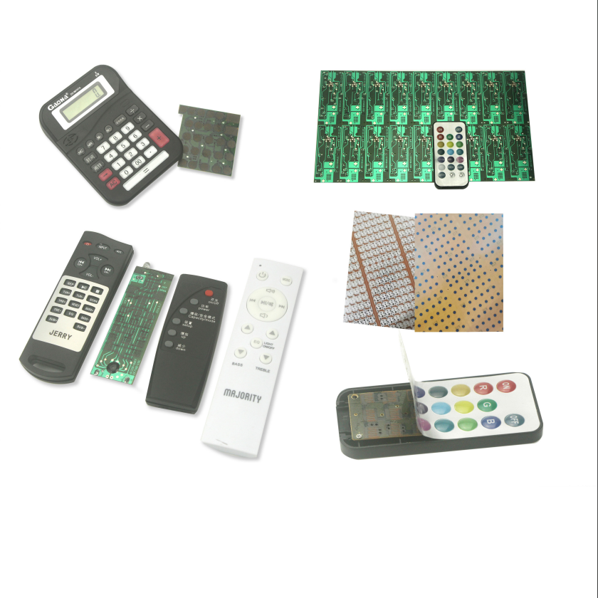 Ultra Thin 21 Key 0.8mm Carbon Oil Board for Remote Control