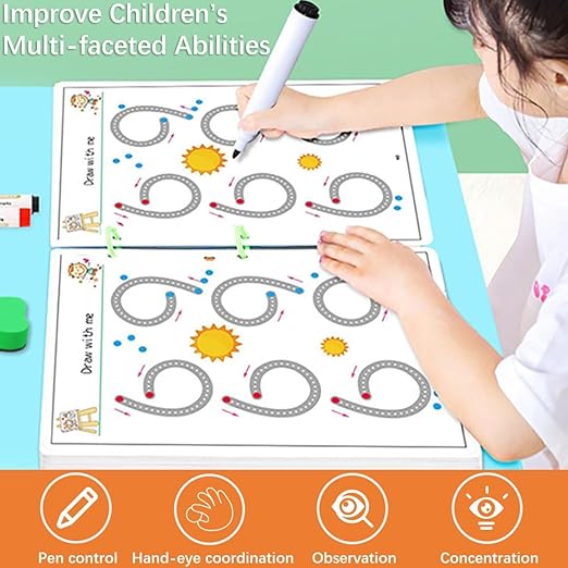 Number Writing Practice Book for Kids 