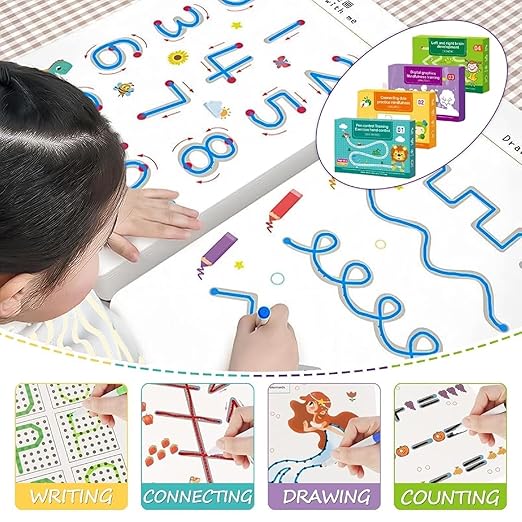 Number Writing Practice Book for Kids 