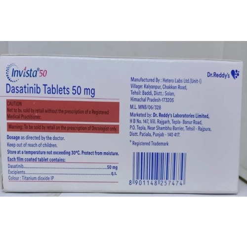 Invista 50 mg Tablet