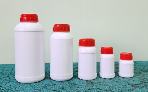 स्क्रू कैप HDPE बोतल