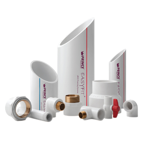 Upvc Plumbing Pipes And Fittings - Color: White