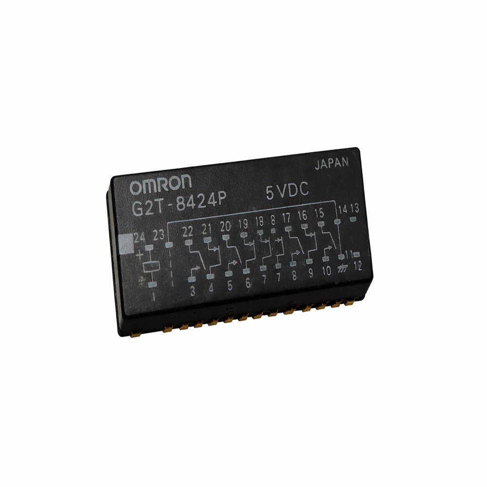 G2t-8424p-5vdc Omron Relay - Color: Black