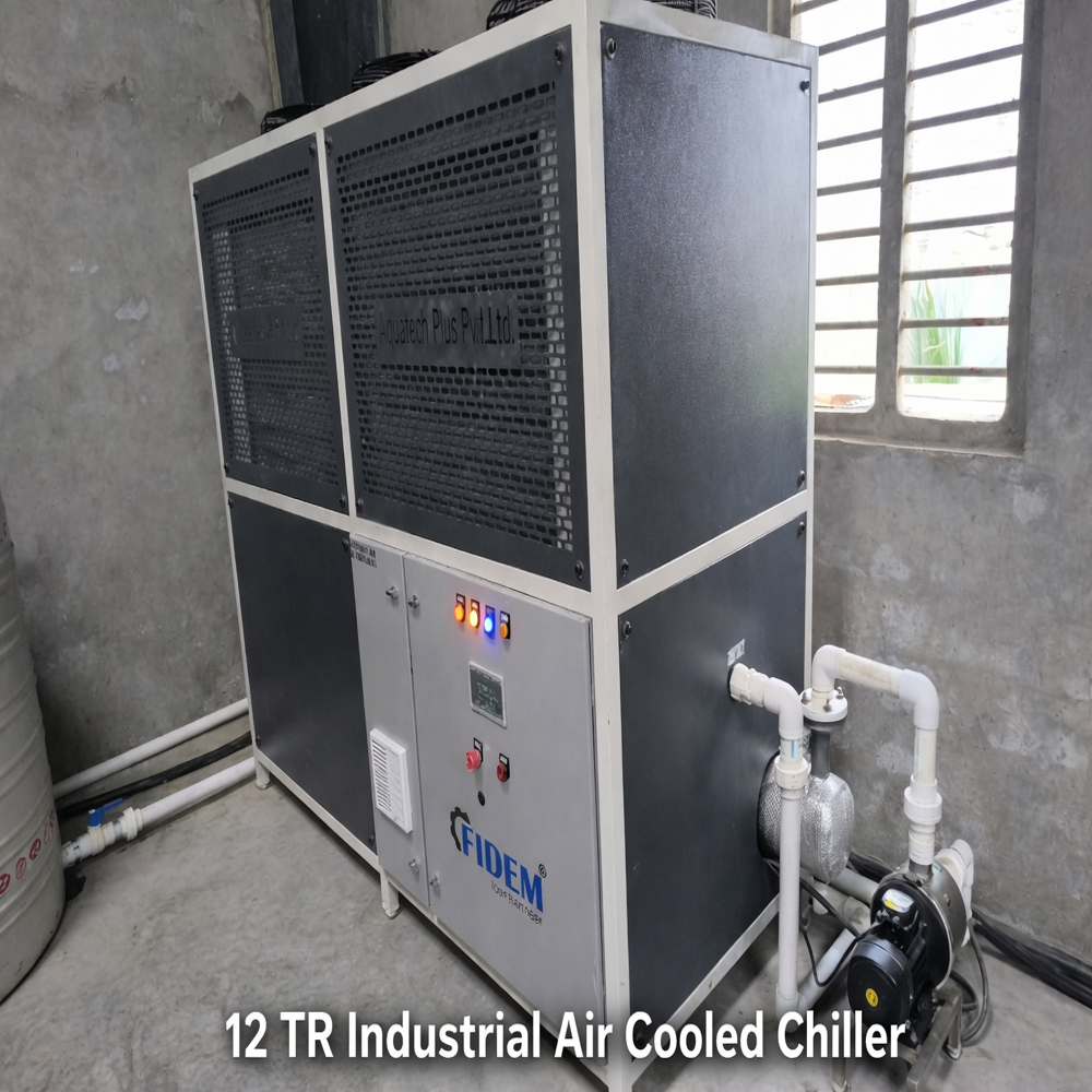 12 TR industrial air cooled chiller