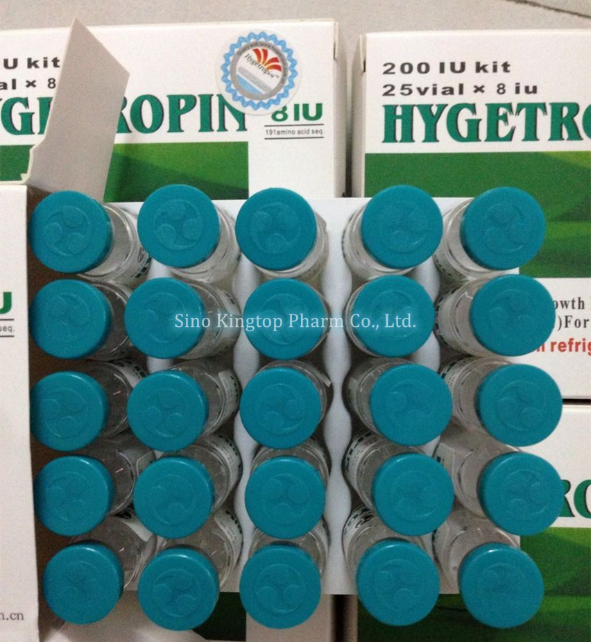 Hygetropin ( 10IU/vial , 10vials/kit ) ( 8IU/vial , 25vials/kit ) HGH Human Growth Hormone Lyophilized Powder Injectable