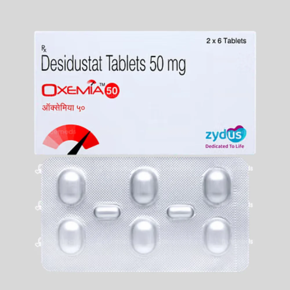 Oxemia 50 Tablet - Eltrombopag Olamine 50 Mg
