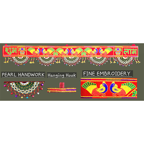 Peacock Design Beads Toran
