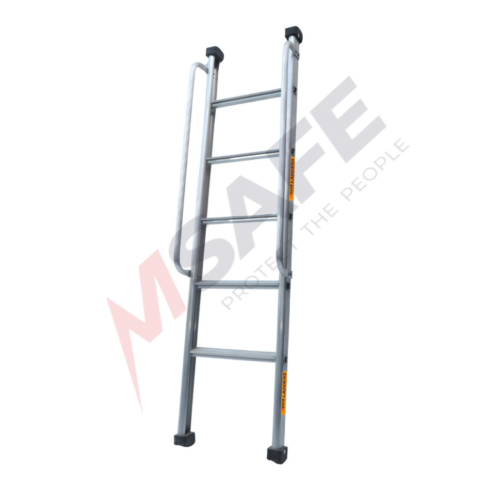 Aluminium Straight Ladder With Handrail - Usage: Industrial
