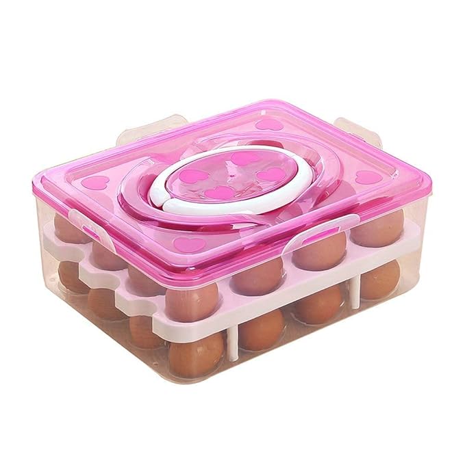 32 Grid Egg Storage Box For