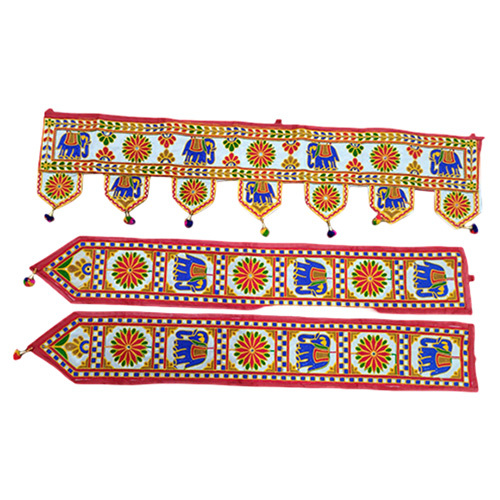 White Toran Set