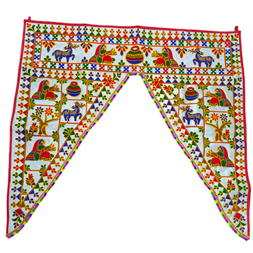 White Parda Set