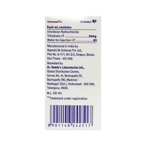 Irnocam 40 mg Injection