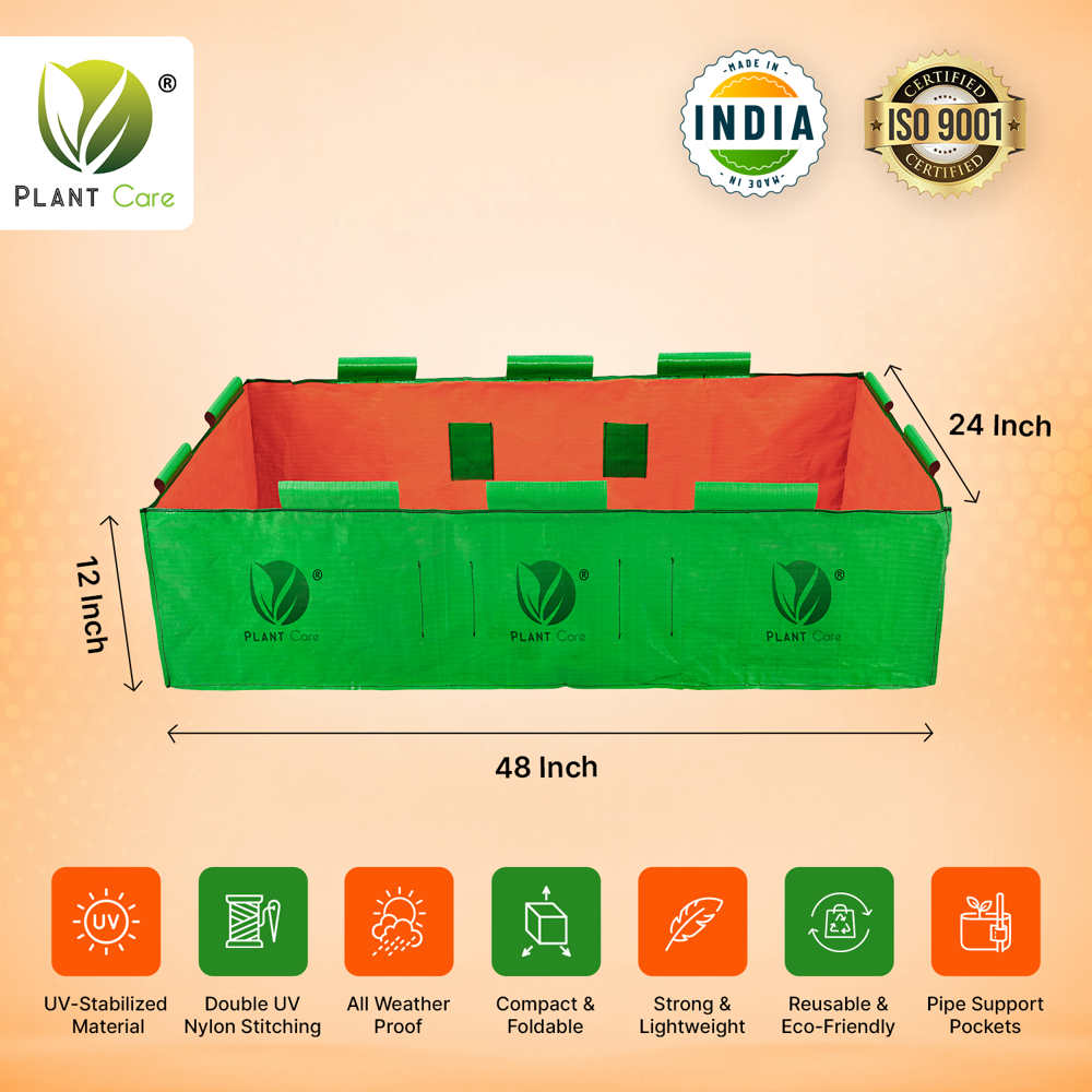 Rectangular Grow Bag 48X24X12 Inch