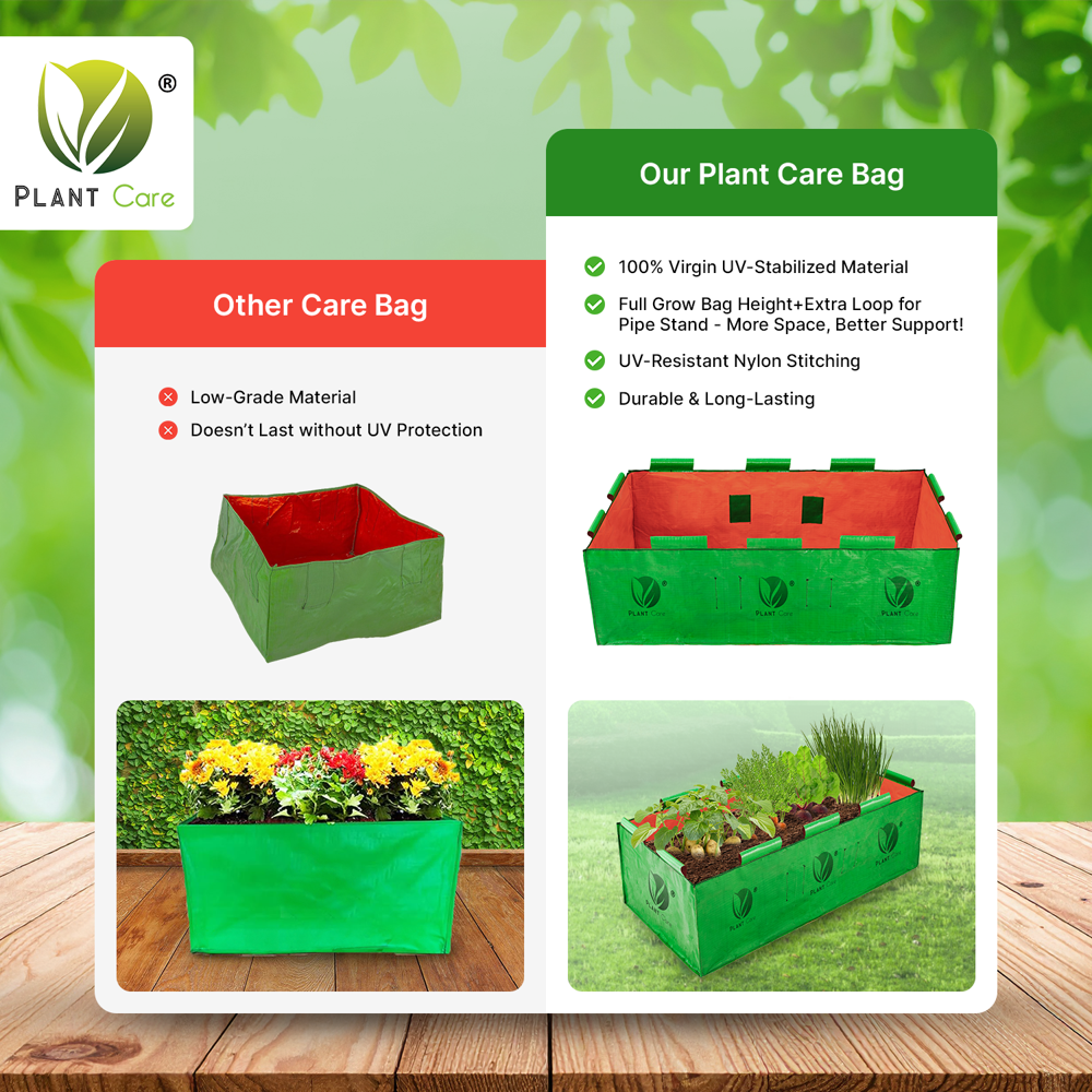 Rectangular Grow Bag 48x24x15 Inch - Advantage: Plant Growth
