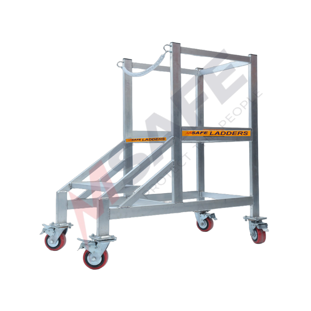 Aluminium Step Ladder - Feature: Non-slip Treads