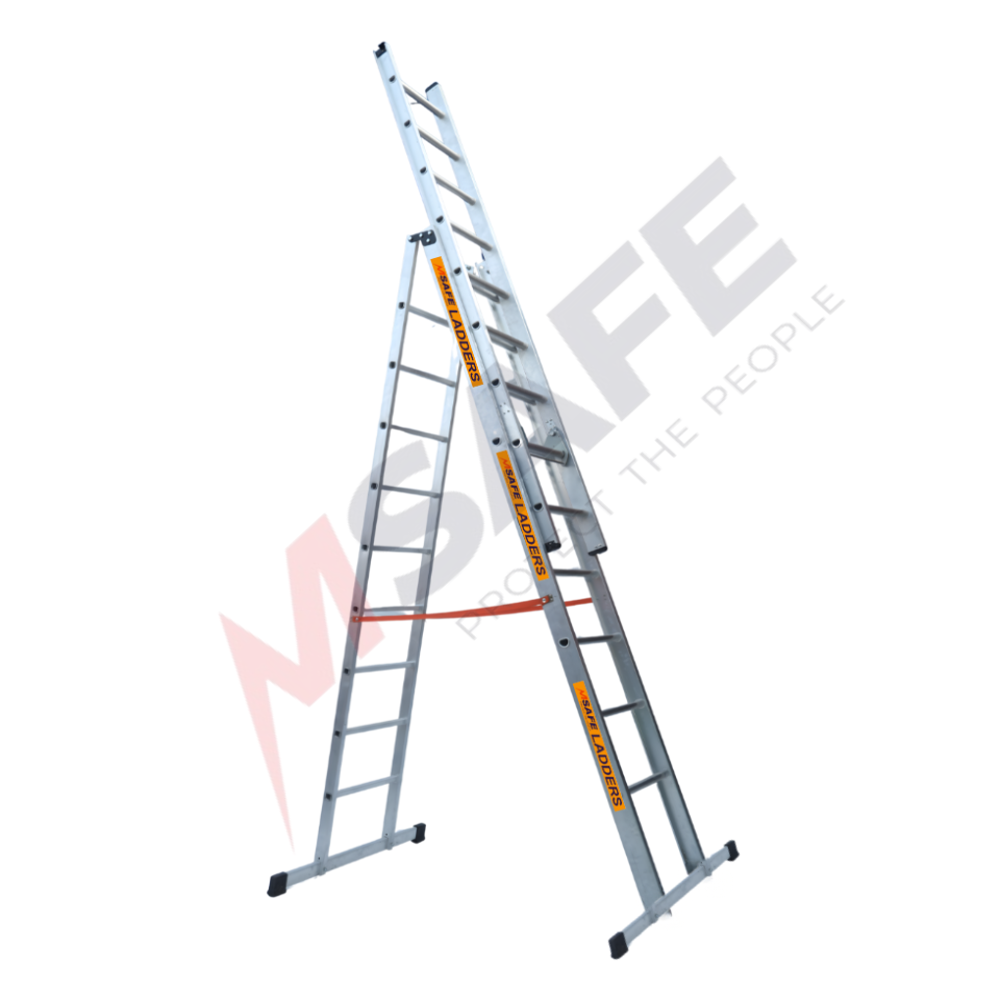 Aluminium Combination Ladder Without Handrail - Feature: Corrosion Resistant