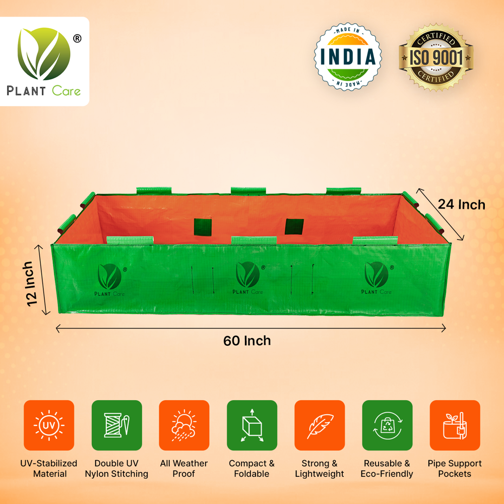 Rectangular Grow Bag 60X24X12 Inch