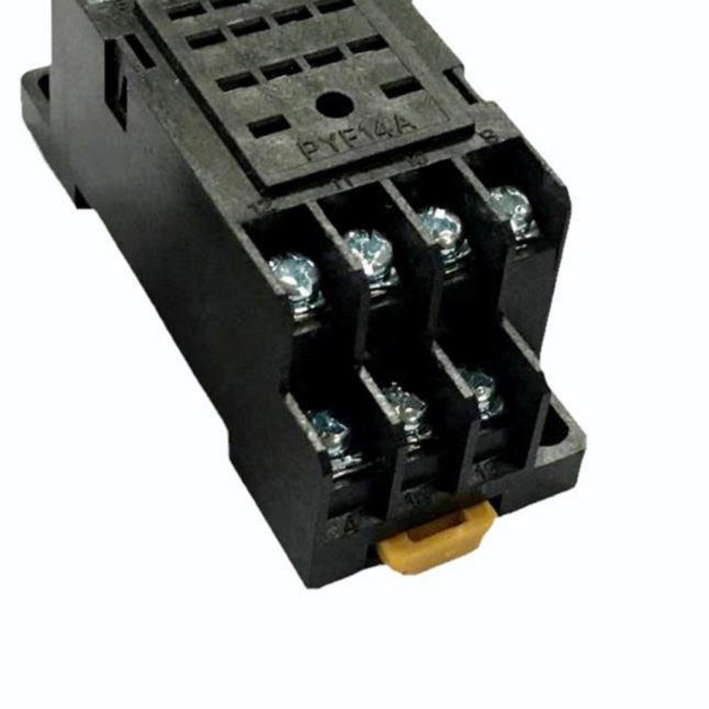 Pye14a-e Omron Relay Base - Color: Black