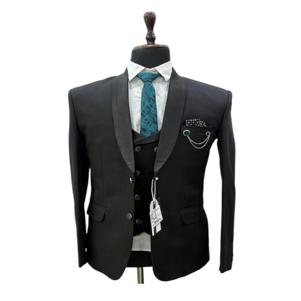 Mens Modern Classic 3 - Piece Suits with Premium Fabric