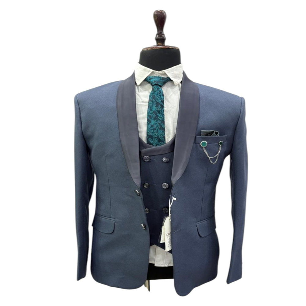 Mens Modern Classic 3 - Piece Suits with Premium Fabric