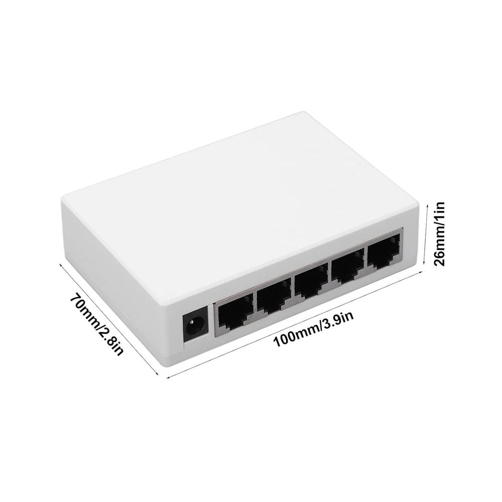 5 Port Network Desktop Switch 