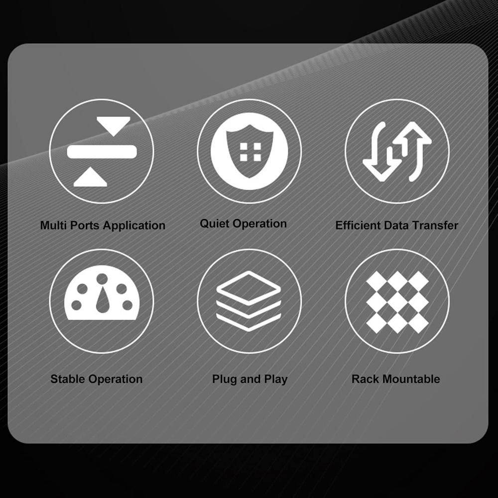 5 Port Network Desktop Switch 