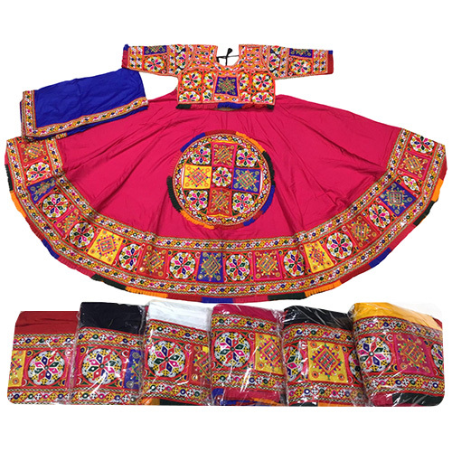 Mirror Work Chaniya Choli - Color: Multicolor